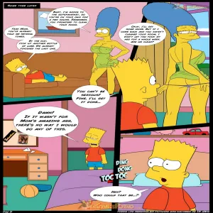 The Simpsons 4 Old Habits - An Unexpected Visit - page 6