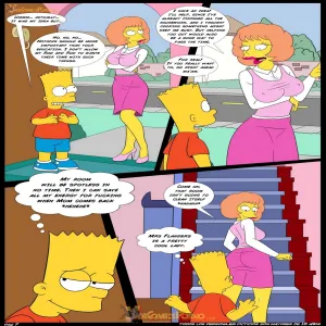 The Simpsons 4 Old Habits - An Unexpected Visit - page 8