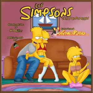 The Simpsons 1 Old Habits - A Visit From The Sisters - page 1