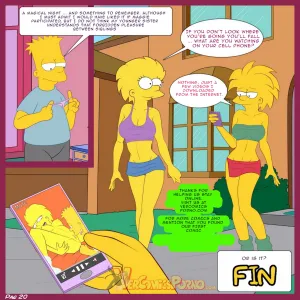 The Simpsons 1 Old Habits - A Visit From The Sisters - page 21