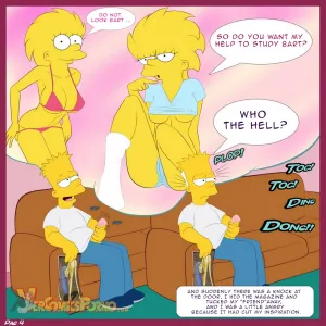 The Simpsons 1 Old Habits - A Visit From The Sisters - page 5