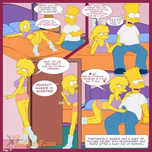 The Simpsons 1 Old Habits - A Visit From The Sisters - page 8