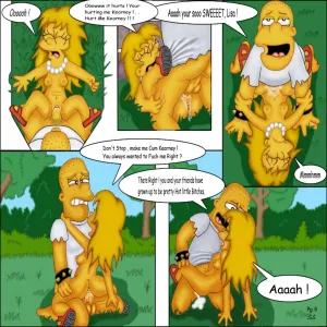 The Simpsons - Gangbang - page 10