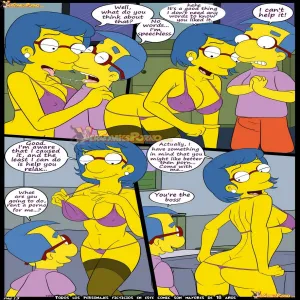 The Simpsons 6 Old Habits - Learning With Mom - page 14