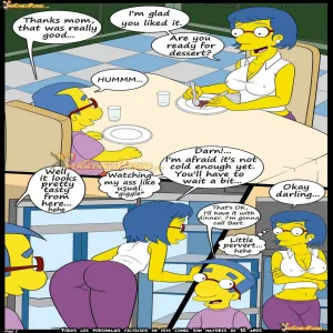 The Simpsons 6 Old Habits - Learning With Mom - page 2