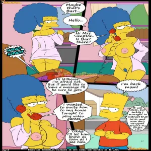 The Simpsons 6 Old Habits - Learning With Mom - page 4