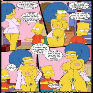 The Simpsons 6 Old Habits - Learning With Mom - page 5