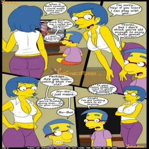 The Simpsons 6 Old Habits - Learning With Mom - page 7
