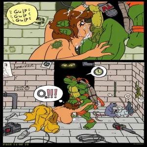 The Slut From Channel Six 2 - Teenage Mutant Ninja Turtles - page 16