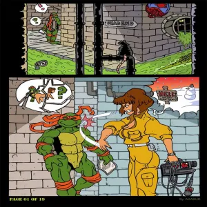 The Slut From Channel Six 2 - Teenage Mutant Ninja Turtles - page 3