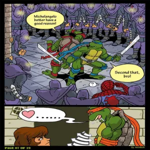 The Slut From Channel Six 2 - Teenage Mutant Ninja Turtles - page 9