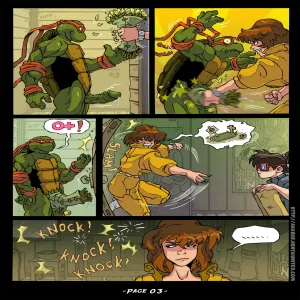 The Slut From Channel Six 3 - Teenage Mutant Ninja Turtles - page 4