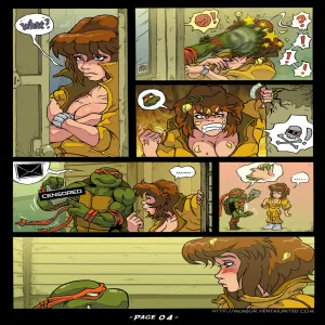 The Slut From Channel Six 3 - Teenage Mutant Ninja Turtles - page 5
