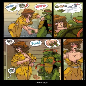 The Slut From Channel Six 3 - Teenage Mutant Ninja Turtles - page 7