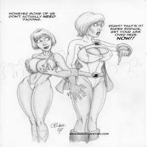 Thong Girl Meets Power Girl - page 5
