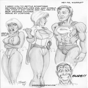 Thong Girl Meets Power Girl - page 6