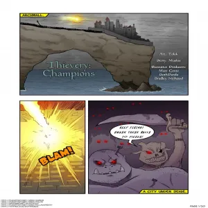 Thievery 1 - Issue 5 Part 1 - Champions - page 2