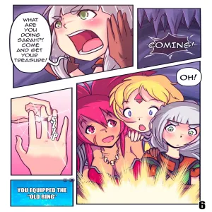 Treasure Hunters And The Ring Of Arousal - page 8