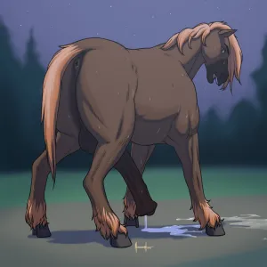 A Horse Transformation Tale - page 14