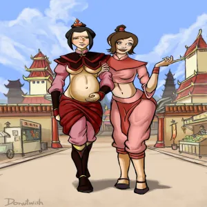 Ty Lee And Azula's Beach Fun - page 5