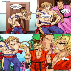 Vega vs Chun-Li - Crotch Wars - page 6