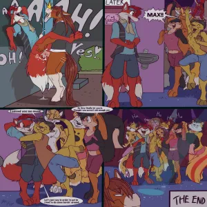 Birthday Party At Club Yiff - page 12