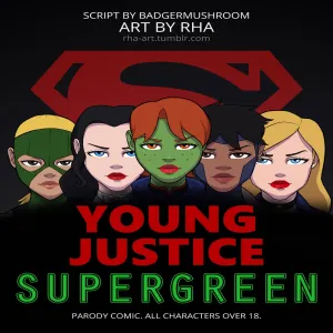 Young Justice - Supergreen - page 1