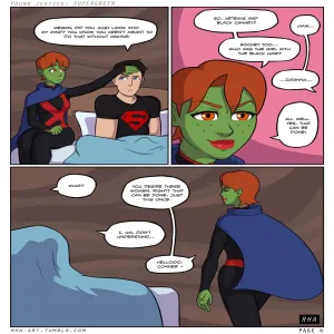 Young Justice - Supergreen - page 5
