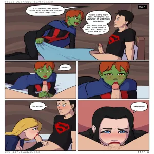 Young Justice - Supergreen - page 7