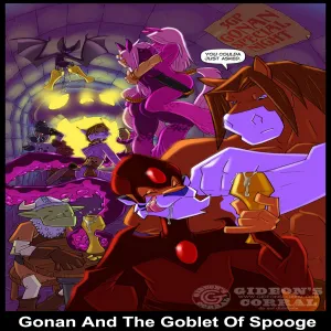 Gonan And The Goblet Of Spooge - page 1