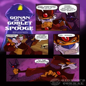 Gonan And The Goblet Of Spooge - page 2