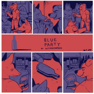 Blue Party - page 1