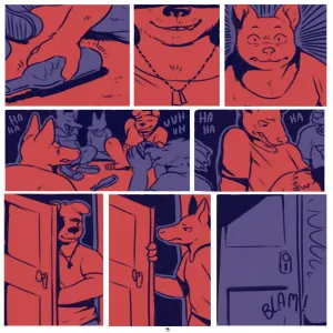 Blue Party - page 3