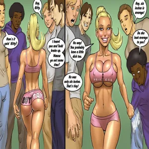 2 Hot Blondes Hunt For Big Black Cocks - page 89