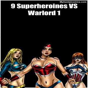 9 Superheroines VS Warlord 1 - page 1
