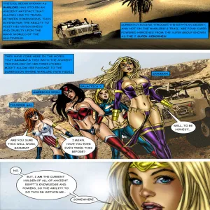 9 Superheroines VS Warlord 1 - page 2
