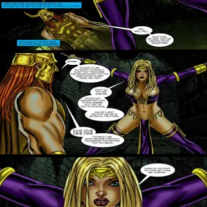 9 Superheroines VS Warlord 2 - page 6