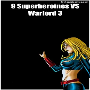 9 Superheroines VS Warlord 3 - page 1