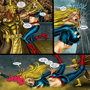 9 Superheroines VS Warlord 3 - page 10