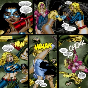 9 Superheroines VS Warlord 3 - page 23