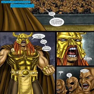 9 Superheroines VS Warlord 3 - page 4