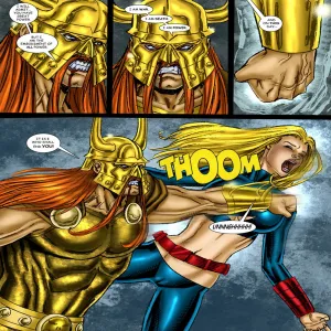 9 Superheroines VS Warlord 3 - page 8