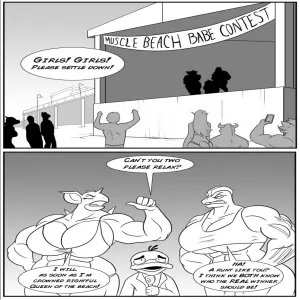 A Heated Debate - page 1