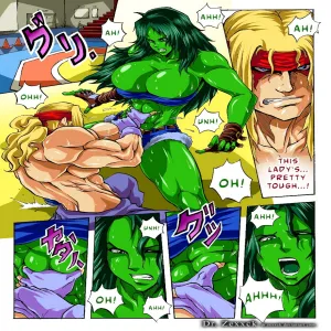 Alex vs She-Hulk - page 1