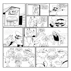 Double Blind Date - page 1