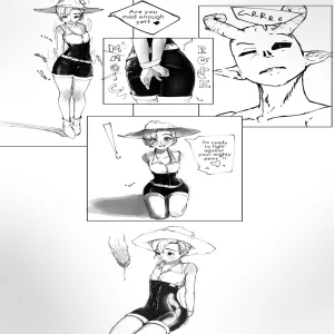 Ero-Fantasy Girls 1 - Witch Girl - page 4