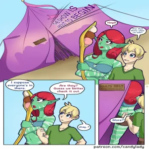 Glora vs The Jizzard - page 4