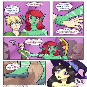Glora vs The Jizzard - page 6