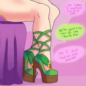 Gloriosa Daisy Transformation Bimboification - page 80