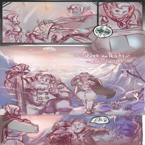 Over The Peaks And Chasms - page 1